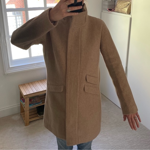 J. Crew Camel Pea Coat - Picture 4 of 4